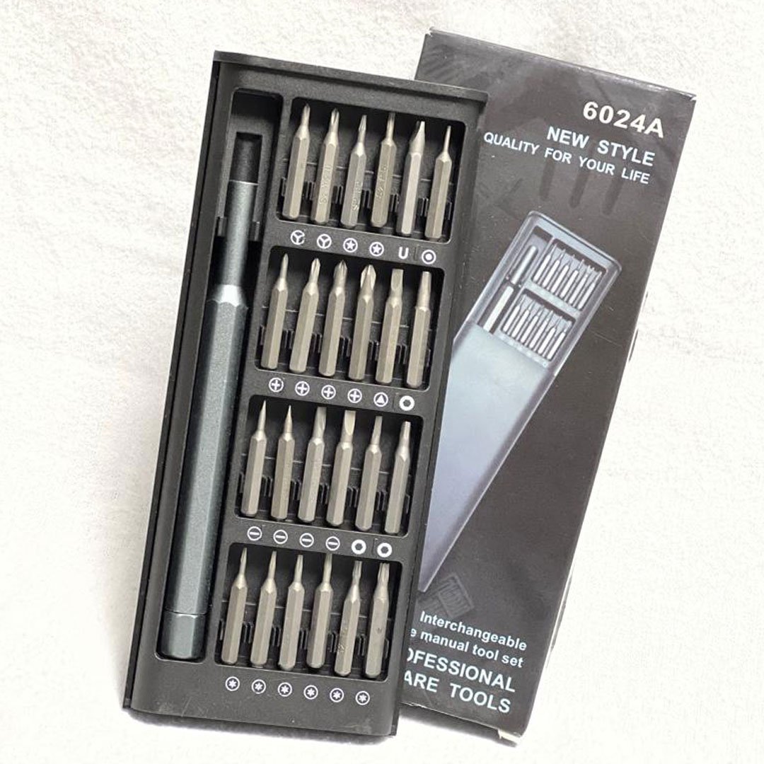 Screwdriver 24 in 1 Tool kit 6024 Professional Hardware Tools