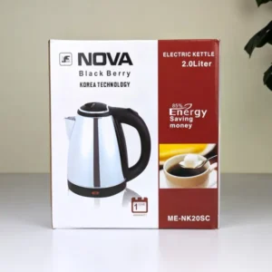 NOVA ME-NK 20SC Electric Kettle 2.0L – Fast & Safe Boiling