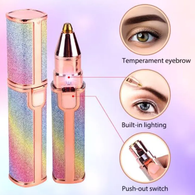 2in1 Rechargeable Electric Eyebrow Trimmer