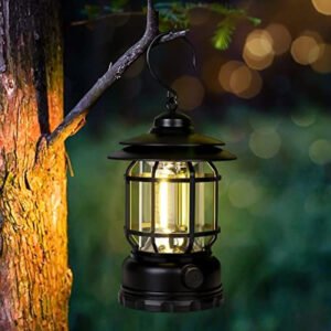 Retro Camping Lamp Rechargeable